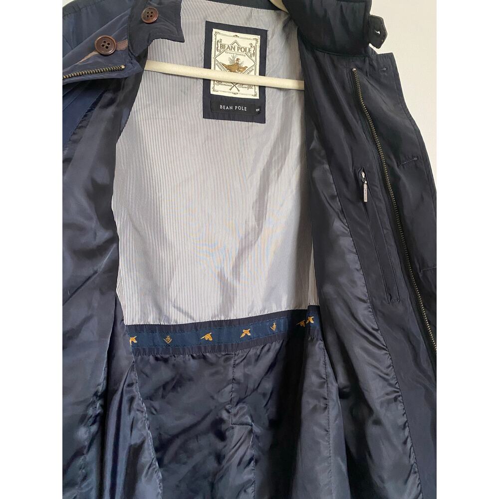 Bean Pole Heritage Korean Brand Utility Field Jacket Sz 105 Large Navy Excellent - Picture 4 of 16